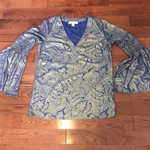 Metallic Michael Kors Blouse